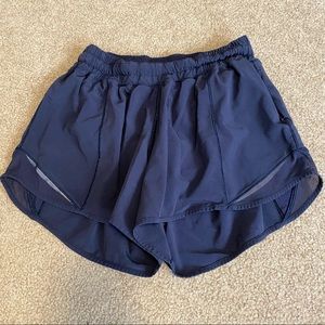 Lululemon shorts, navy blue, size 6